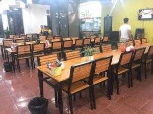 Bàn ghế gổ cafe quán nhậu giá rẻ tại xưởng sản xuất