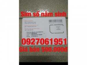 Sim số năm sinh 4