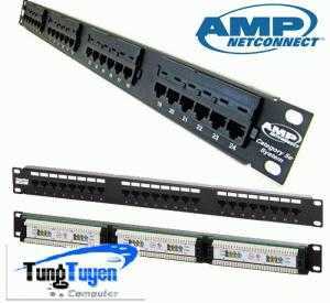 Patch panel AMP cat5, cat6 24P, 48P.....