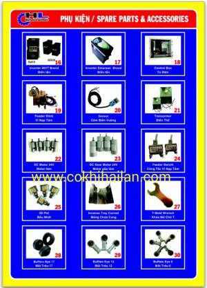 Chuyên sản xuất các loại phụ kiện máy làm nhang