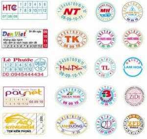 Tem Bể - Decal Vỡ - Tem Bảo Hành - 100 Con 3Cm- Giá Chỉ 50.000