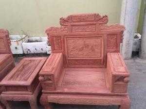 Bộ bàn ghế giá cổ phù dung gỗ hương đá