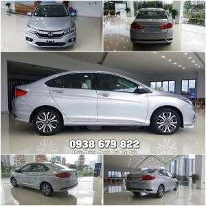 Xe Honda City TOP đời 2018 màu Bạc, Trả góp với 180tr nhận xe, Tặng gói phụ kiện trong tháng