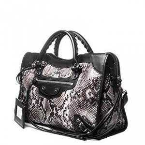 Túi xách da trăn Balenciaga city python phiên bản giới hạn