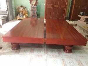 Sập Phản Hộp Gỗ Xoan Đào Veneer