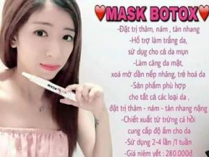 Mặt Nạ Ngủ Mask Botox Xóa Mờ Vết Thâm Nám Và Tàn Nhang
