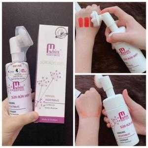 Sữa rửa mặt thải độc Lycopen Mwhite