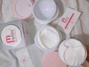 Kem Dưỡng Trắng Body M'white - tặng sữa tắm trắng