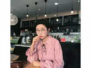 Áo sơmi phối dây ulzzang