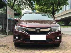 Honda City Top 1.5 At Sản Xuất 03/2018 Màu Đỏ Mận Biển Hà Nội.