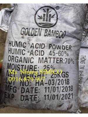 Chuyên Cung Cấp Axit Humic 50% -Golden Bamboo