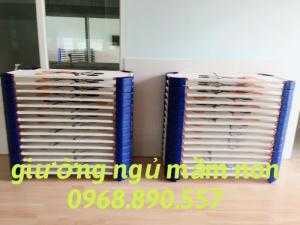 giường ngủ mầm non