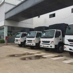 Xe tải FUSO FI 7 tấn thùng 6m6 - xe tải 7 tấn thùng dài 6m6 - xe tải 7 tấn trả góp