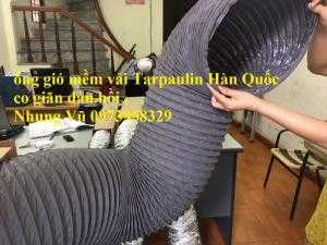 ống gió mềm vải Tarpaulin D300 ,