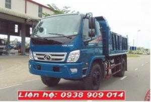 Bán xe ben 8 tấn Thaco Forland FD900 Euro 4 mới nhất năm 2018 tại Long An, Tiền Giang, Bến Tre