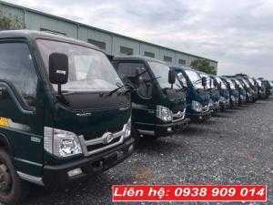 Bán xe ben 8 tấn Thaco Forland FD900 Euro 4 mới nhất năm 2018 tại Long An, Tiền Giang, Bến Tre