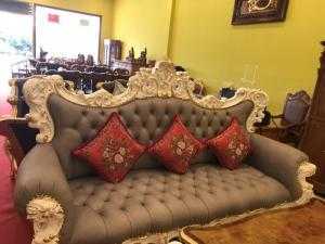 Bộ Bàn Ghế Sofa Victoria Dát Vàng-Sf10