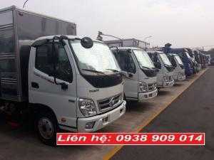 Bán xe tải Thaco Ollin350 Euro 4 mới nhất 2018 tải 3.5 tấn, công nghệ Isuzu thùng 4.3 m tại Tiền Giang, Long An, Bến Tre