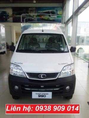 Bán xe tải Thaco Towner 990 Euro 4 mới nhất 2018, công nghệ Suzuki tải trọng 990 Kg tại Tiền Giang, Long An, Bến Tre