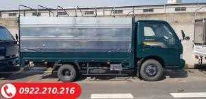 Bán xe tải Thaco Kia K165 thùng kèo mui bạt, tải trọng 2,4 tấn, xe mới 100%. Hỗ trợ vay trả góp.
