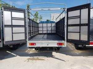 Bán xe tải Thaco Kia K165 thùng kèo mui bạt, tải trọng 2,4 tấn, xe mới 100%. Hỗ trợ vay trả góp.