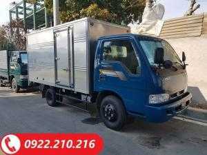 Xe tải 2t4 Kia K165 thùng kín, đời 2017, mới 100%. Hỗ trợ vay ngân hàng.