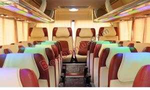 Xe khách 29 chổ bầu hơi thaco trường hải