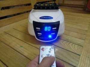 Tủ sấy quần áo SAMSUNG có hẹn giờ