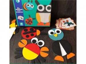 Ghép hình con vật ngộ nghĩnh