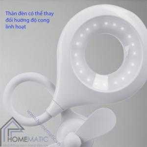 Đèn LED để bàn, bảo vệ mắt tích hợp quạt, ống bút LEDTA01
