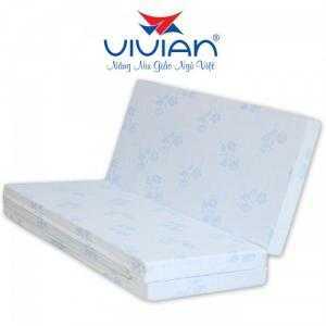 Nệm bông ép cao cấp Happy 1.55mx1.95mx9cm