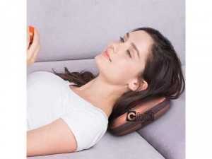 Gối massage hồng ngoại 8 bi
