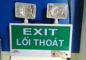 Đèn Exit thoát hiểm 2 trong 1 (Exit 2E)