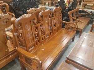 Bộ bàn ghế phòng khách như ý cát tường