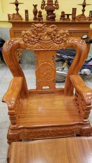 Bộ bàn ghế VIP 10 món, tay 14 tại Sơn Đông