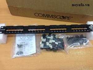 Patch panel 24 port cat5 commscope AMP chính hãng mã PN:1479154-2