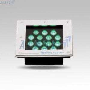Đèn LED Âm Đất Vuông 24W - GHT324