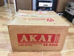 Cửa hàng băng cối Trần Lộc hàng về AKAI GX - 635D nguyên thùng xốp mới cứng