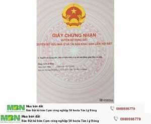 Bán đất 2 mặt tiền lộ gần hầm chui cao tốc Trung lương - vị trí đất nằm trên tuyến đừơng gần nhất đi từ Cái Bè đổ về Tân Hiệp