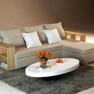 Sofa góc khung gỗ tự nhiên ,mút Việt Nhật ,nỉ indo