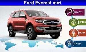 Ford everes 2018 đủ màu nhận ký chờ