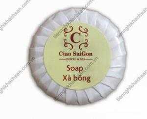 Xà bông khách sạn