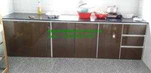 Tủ Bếp Nhôm Kính Sơn Tĩnh Điện Treo Tường Cao Cấp Đẹp Giá Rẻ Tphcm
