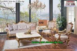 Mẫu Ghế Sofa Cổ Điển Châu Âu Siêu Đẹp Giao Hàng Toàn Quốc