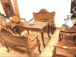 Bộ ghế loius tây âu
