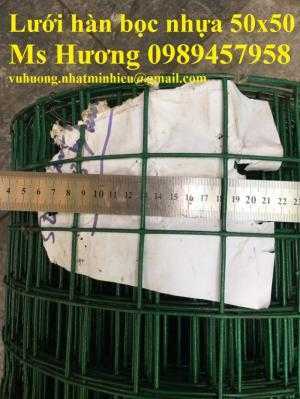 Lưới thép bọc nhựa, lưới b40, lưới làm sân tennis 50x50, 60x60