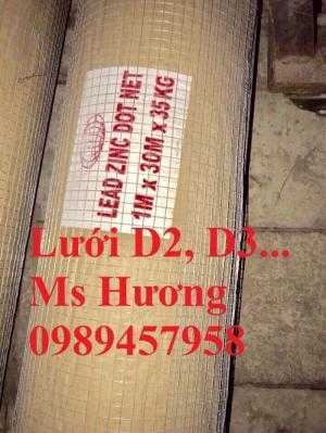 Lưới thép bọc nhựa, lưới b40, lưới làm sân tennis 50x50, 60x60