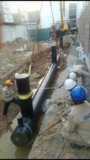 Sơn Bitum Chống Ăn Mòn Cho Ống PCCC chôn ngầm