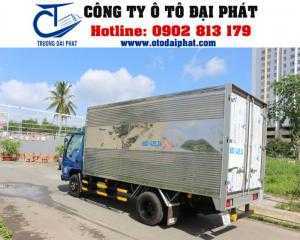 Thùng kín inox 304 dập sóng sáng bóng, chắc chắn bền bỉ với kích thước thùng lớn 4.380 x 1.730 x 1.870 mm