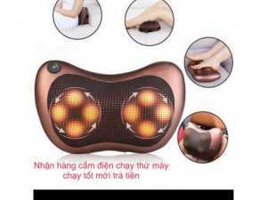 Gối masage hồng ngoại 8 bi giá rẻ
